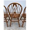 Image 18 : COCHRANE SOLID OAK DINING CHAIRS, LOT OF 6