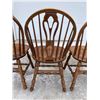 Image 19 : COCHRANE SOLID OAK DINING CHAIRS, LOT OF 6