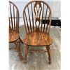 Image 2 : COCHRANE SOLID OAK DINING CHAIRS, LOT OF 6