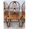 Image 4 : COCHRANE SOLID OAK DINING CHAIRS, LOT OF 6