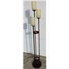 Image 1 : THREE-HEAD FLOOR LAMP WITH GLASS SHADES