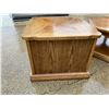 Image 8 : VINTAGE HEXAGONAL COFFEE TABLE AND TWO STORAGE END TABLES - MID-CENTURY MODERN