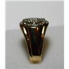 Image 2 : Gent's 1.00 Carat Total Weight Diamond Ring