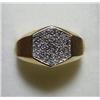 Image 1 : Gent's 1.05 Carat Total Weight Diamond Ring