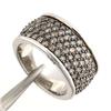 Image 1 : 2 ctw Diamond White Gold Band Ring