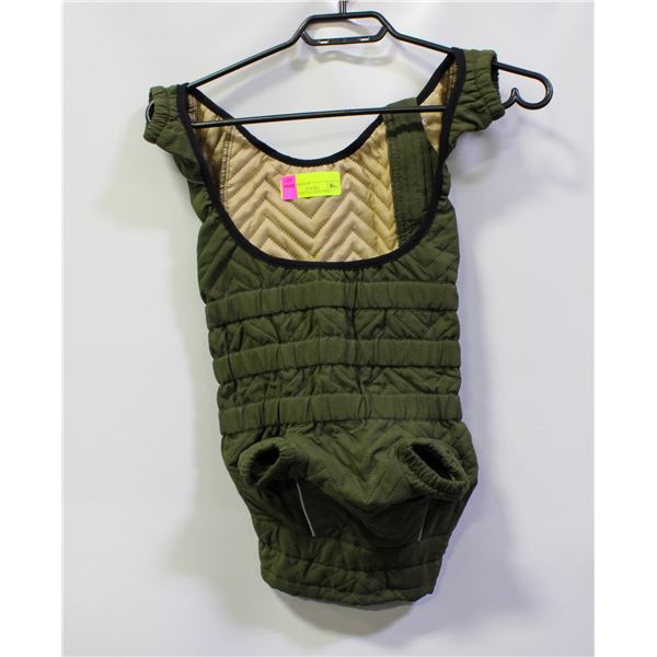 LOVELONGLONG GREEN DOG JACKET