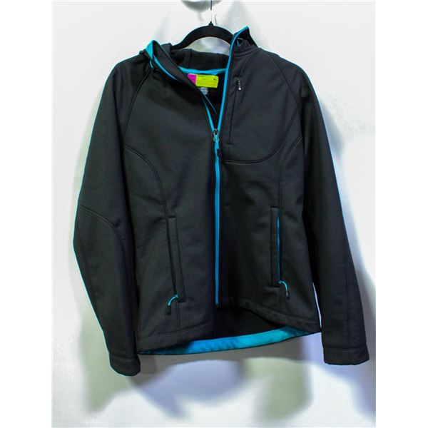 NEW KIRKLAND LADIES SOFTSHELL BLUE JACKET MEDIUM