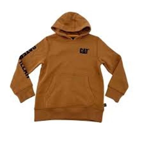 NEW CATERPILLAR YOUTH HOODIE MEDIUM