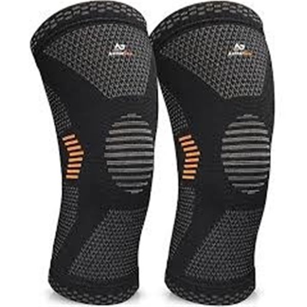 NEW AETHERGEAR COMPRESSION KNEE BRACE 2PK