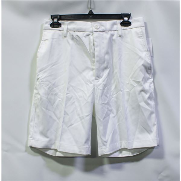 NEW AMAZON ESSENTIALS CLASSIC WHITE DRESS SHORTS