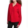 Image 1 : NEW CALVIN KLEIN JEANS BLOUSE XL RED