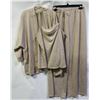 Image 1 : NEW 3PC LEMON BEIGE WOMENS CLOTHES SET