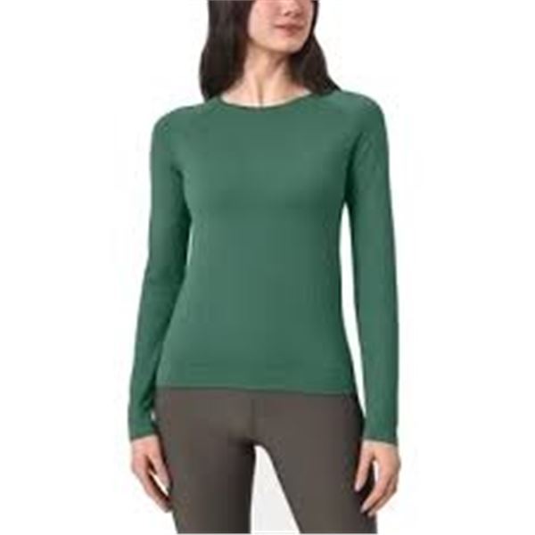 NEW MONDETTA LS TOP-LARGE GREEN