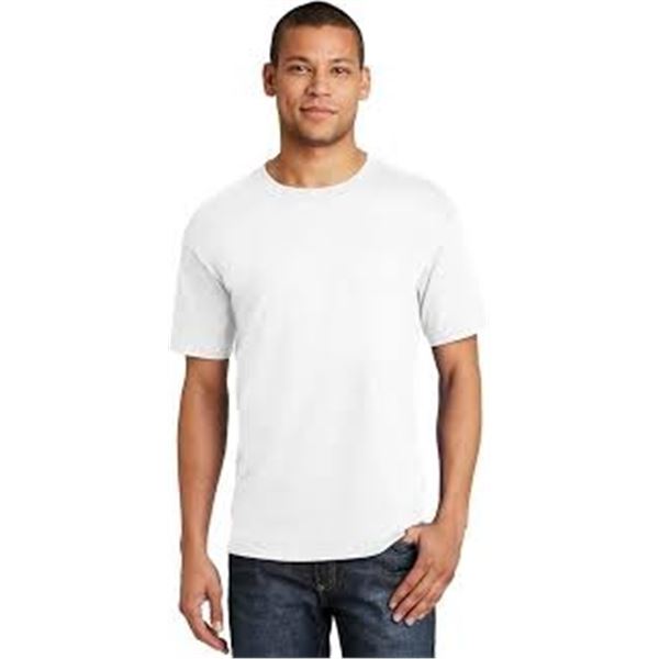 NEW HANES ORIGINALS LARGE WHITE T-SHIRT