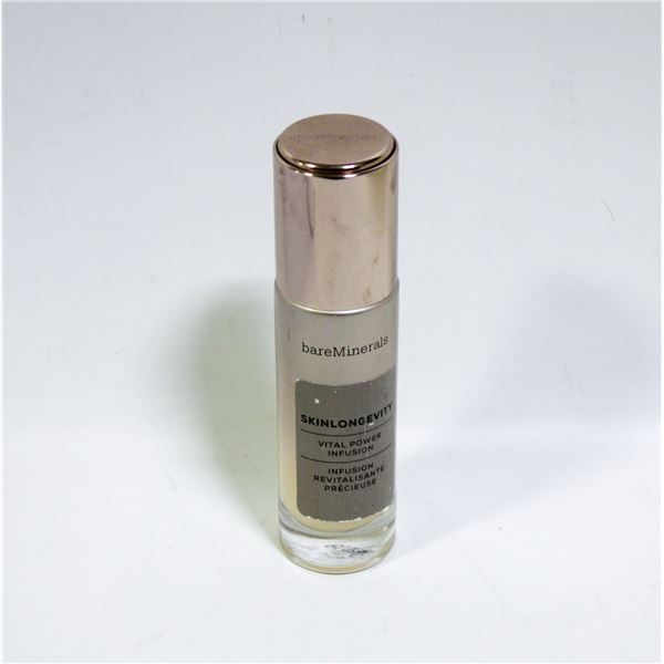 FULL BOTTLE OF BAREMINERALS SKINLONGEVITY VITAL