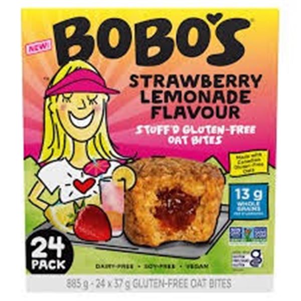 24 X 37G BOBOS STRAWBERRY LEMONADE