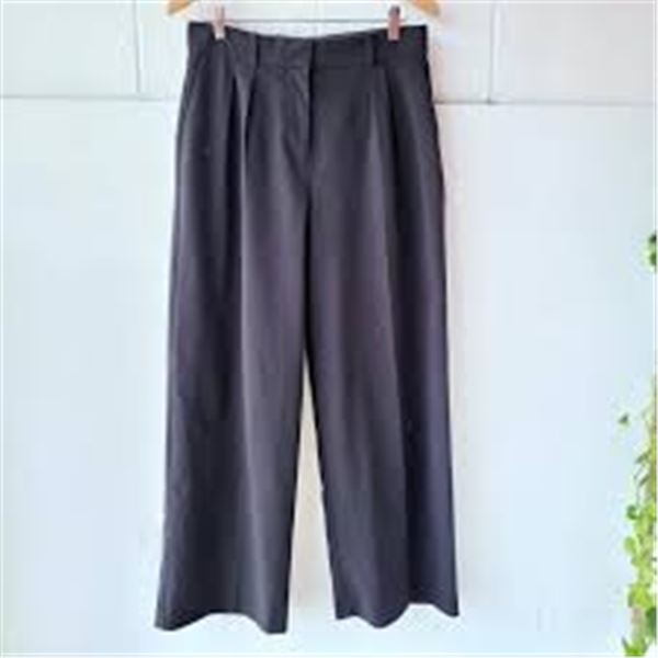 NEW FRANK AND OAK LARGE DARK PURPLE PANTS