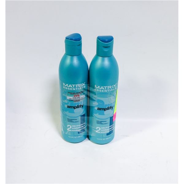 2 MATRIX ESSENTIALS XL CONDITIONER 400ML BOTTLES