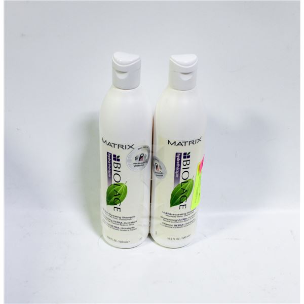 (2) MATRIX BIOLAGES ULTRA-HYDRATING SHAMPOO
