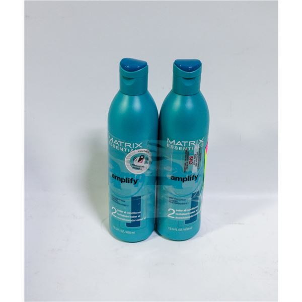 2 MATRIX ESSENTIALS XL CONDITIONER 400ML BOTTLES