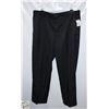 Image 2 : NEW AMAZON ESSENTIALS 38 X 30 BLACK DRESS PANTS