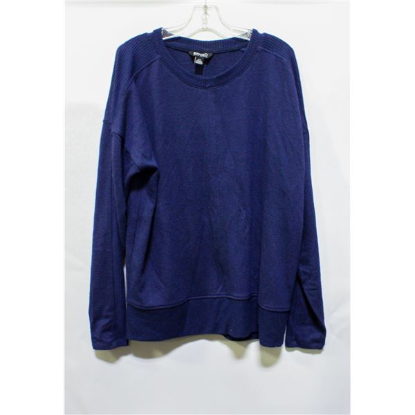BUFFALO LONG SLEEVE BLUE TOP SMALL