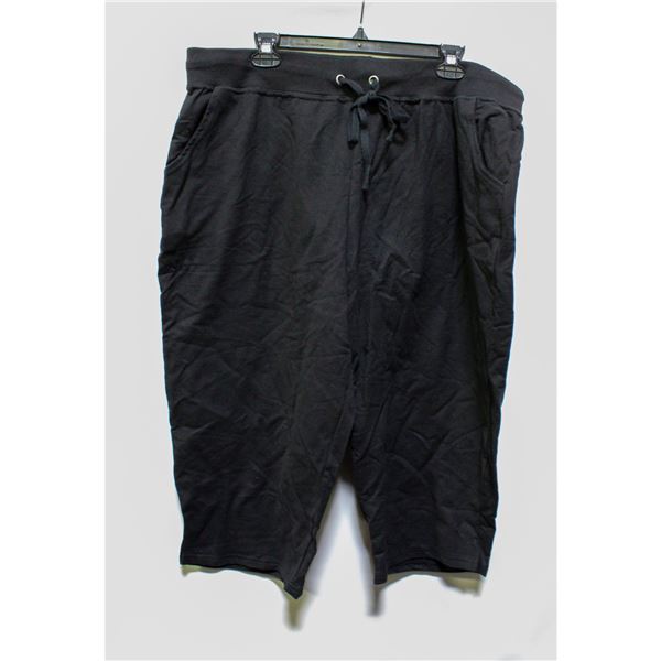 HANES 2XL BLACK SWEATPANTS