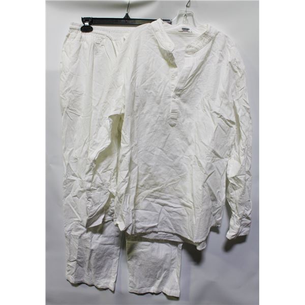 COOFANDY 2PK MEDIUM WHITE SET