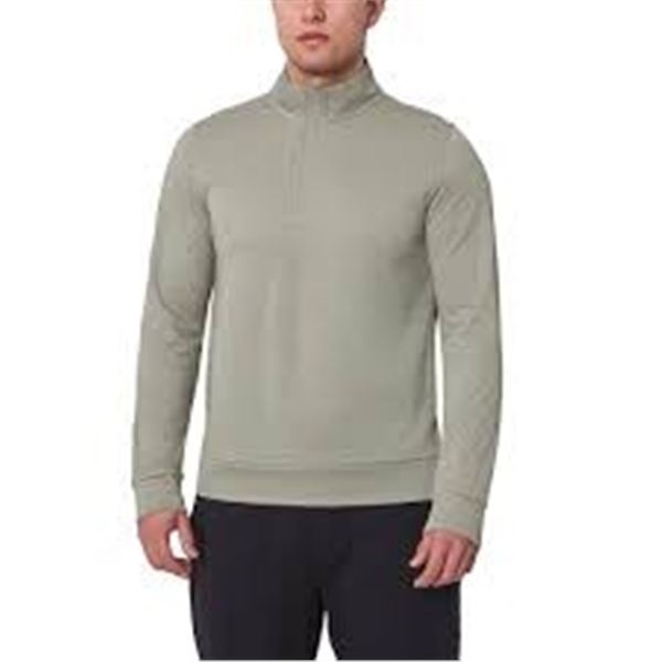 NEW MONDETTA 1/4 ZIP TOP MEDIUM