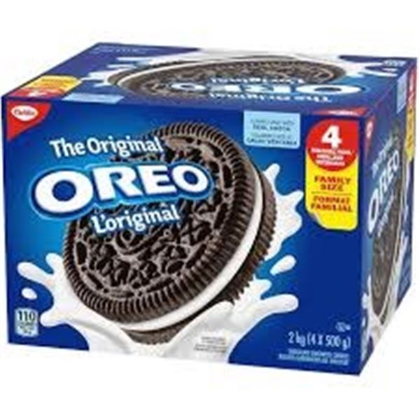 NEW W BOX 4 X 500G THE ORIGINAL OREO