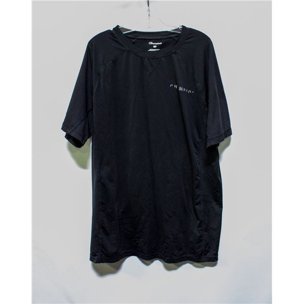 NEW CHAMPION SMALL BLACK T-SHIRT