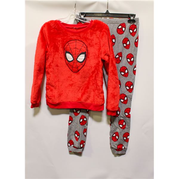 NEW 2PC MARVEL SPIDERMAN KIDS PJS SET MEDIUM 7-8