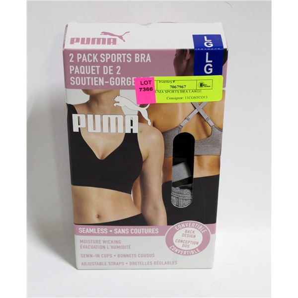2PK PUMA SPORTS BRA LARGE
