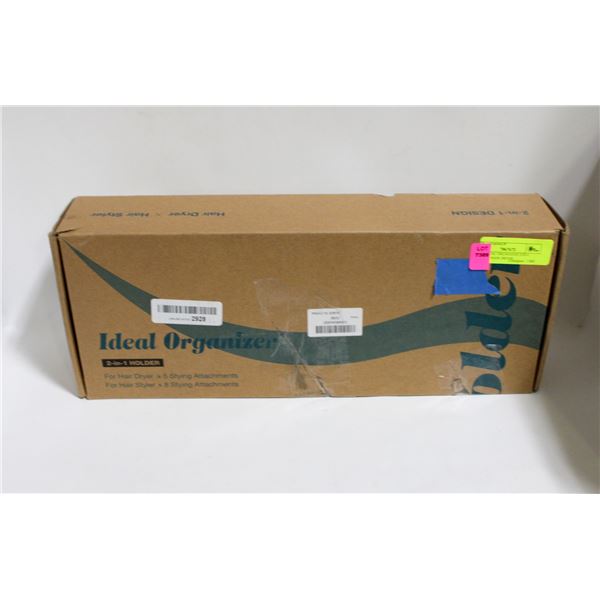 NEW IDEAL ORGANIZER 2-IN-1 HOLDER HAIR DRYER