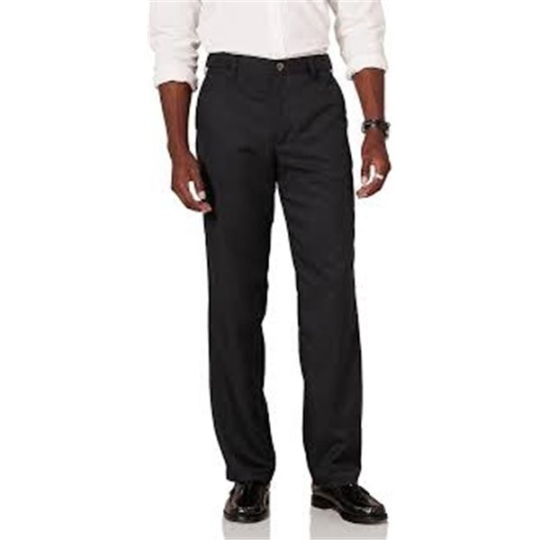NEW AMAZON ESSENTIALS XXL BLACK DRESS PANTS