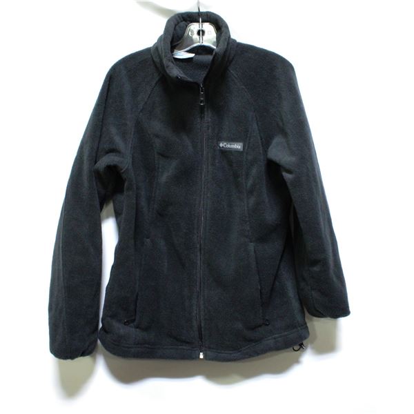 COLUMBIA XS BLACK ZIP SHIRT