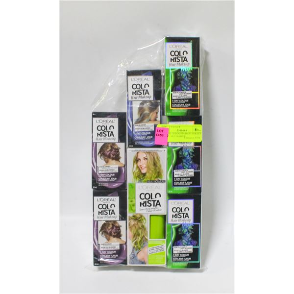 LOREAL COLORISTA HAIR MAKEUP LILAC , SILVER-BLUE,