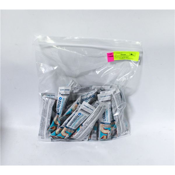 BAG OF 28 X 10G LIQUID IV ELECTROLYTE DRINK MIX