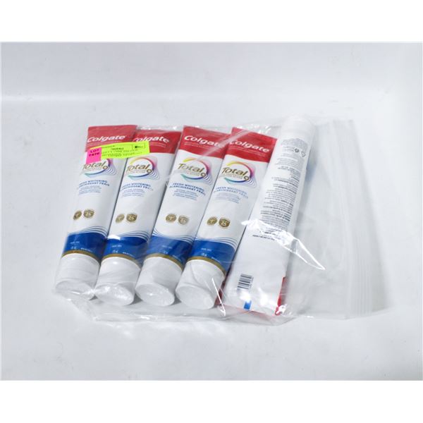REPACKED 5 X 170ML COLGATE TOTAL PREVENTION TOOTHP