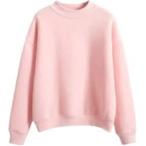 NEW AMAZON ESSENTIALS XXL PINK SWEATSHIRT