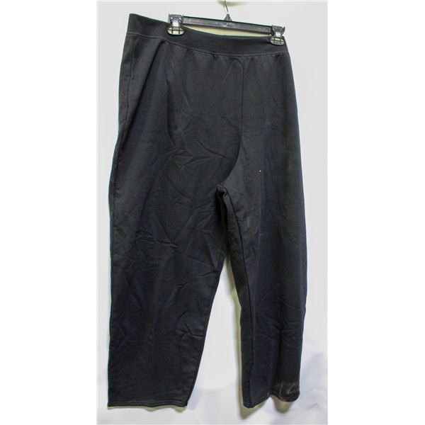 HANES ECOSMART 3XL BLACK SWEATPANTS
