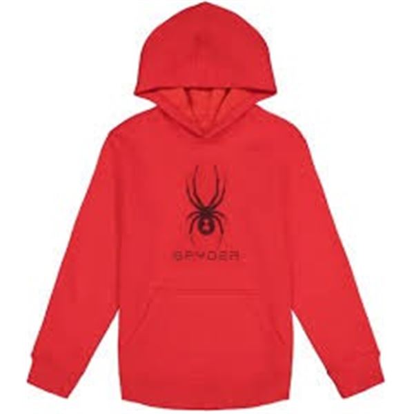NEW SPYDER BOYS HOODIE MEDIUM 7-8 RED