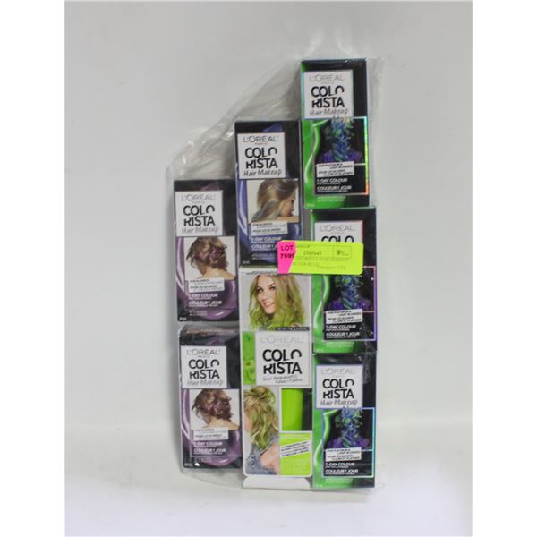 LOREAL COLORISTA HAIR MAKEUP LILAC , SILVER-BLUE,