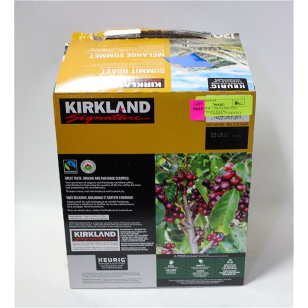 NEW W BOX 1.36KG KIRKLAND SUMMIT ROAST K CUPS