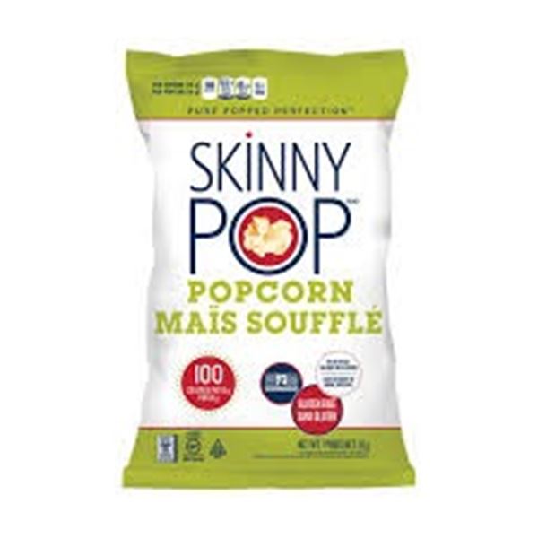 22 X 18G SKINNY POP ORIGINAL POPCORN