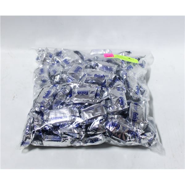 BAG OF FINISH POWERBALL DISHWASHER DETERGENT