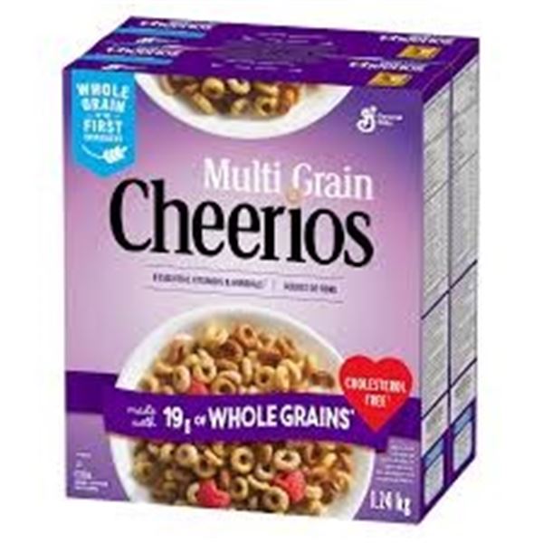 2PK 1.24KG MULTI GRAIN CHEERIOS