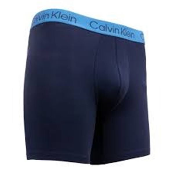 NEW W BOX 4PK CALVIN KLEIN BOXER BREIFS SMALL BLUE