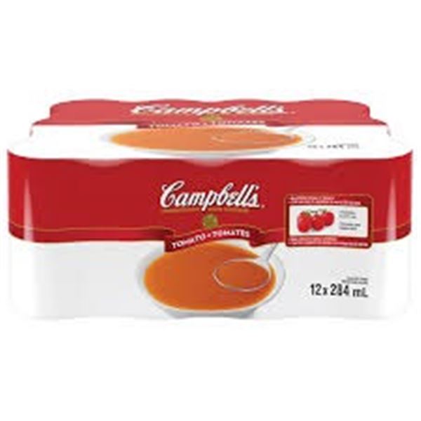 12 X 284ML CAMPBELLS TOMATO SOUP