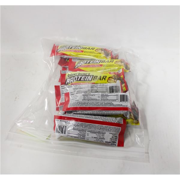 BAG OF 10 X 46G ROBERT IRVINES PROTEIN BARS
